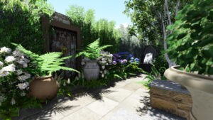 À l'anglaise - Petit jardin de ville