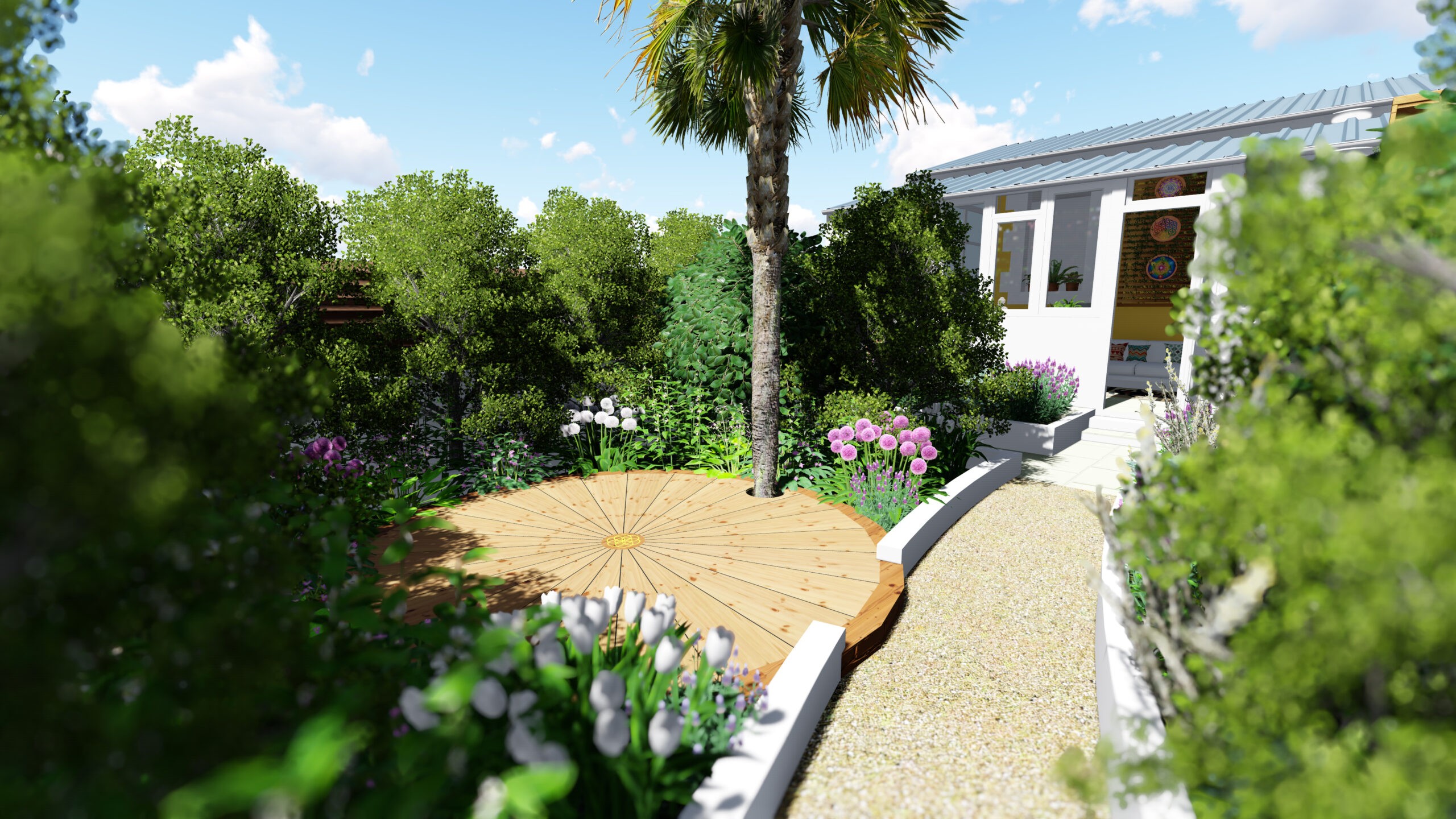 Une oasis dans la ville