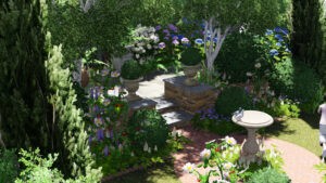 À l'anglaise - Petit jardin de ville