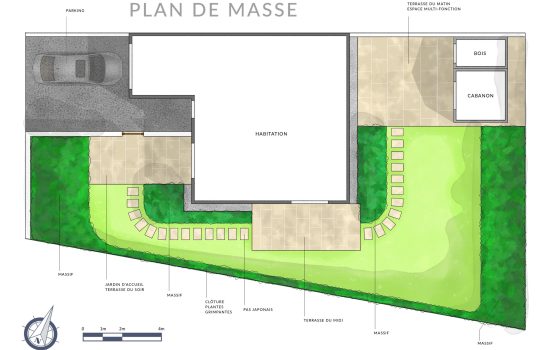 Projet 'Cottage Moderne'