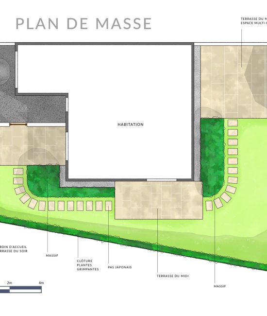 Projet 'Cottage Moderne'